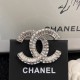 Chanel Fashionable orange petal shaped brooch