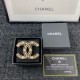 Chanel Classic 6 pearl and diamond studded double-C brooch