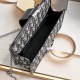 Dior  Montaigne Chain Vintage Single Shoulder Fashion Simple Flip Small Box Bag