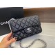 Chanel Eternal Classic Caviar Cowhide Shoulder Bag Diamond shaped grid messenger bag