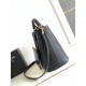 Celine AAAAA+ Louise Smooth Cow Leather Bucket Bag Buckle Triumphal Arch Handheld/Crossed/Shoulder Flip Magnetic Buckle Bag