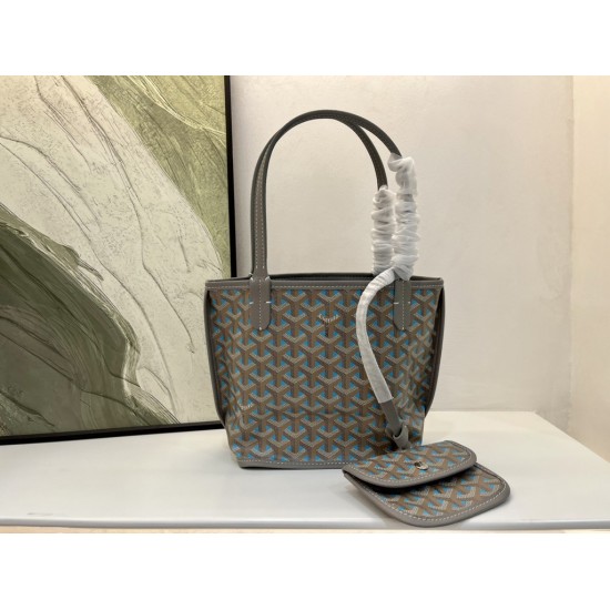 Goyard  Mini New Limited Double sided Colored Inner Shopping Bag Women's Bag One Shoulder Handheld Tote Bag