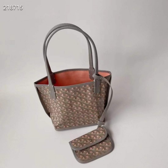 Goyard  Mini New Limited Double sided Colored Inner Shopping Bag Women's Bag One Shoulder Handheld Tote Bag