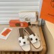 Hermes H-letter shape slippers