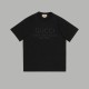 Gucci Unisex loose summer dark print letter print round neck short sleeved T-shirt