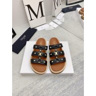 Celine Retro trendy sandals Flat bottomed rivet beach shoes