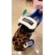 Adidas Leopard patterned sports shoes