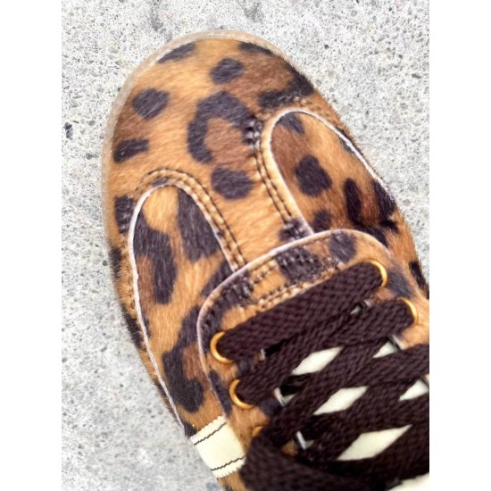 Adidas Leopard patterned sports shoes