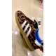 Adidas Leopard patterned sports shoes