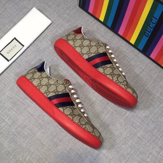 Gucci sports shoes genuine leather couple shoes