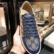 Gucci GG letter sports shoes genuine leather plaid pattern shoes