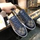 Gucci GG letter sports shoes genuine leather plaid pattern shoes