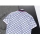 GUCCI Summer New Fashion Short sleeved Men's T-shirt POLO Printed lapel knit GG letter half sleeved top