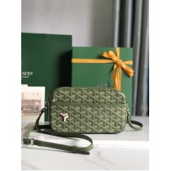 Goyard Cap-Vert Three color Y-shaped pattern Camera bag