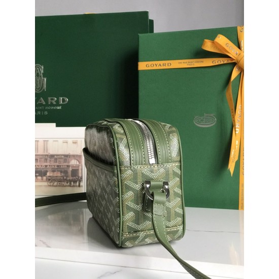 Goyard Cap-Vert Three color Y-shaped pattern Camera bag