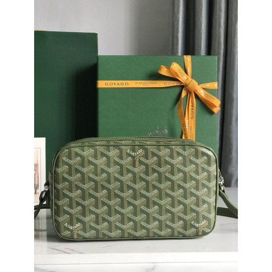 Goyard Cap-Vert Three color Y-shaped pattern Camera bag