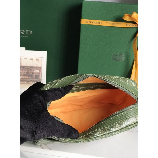 Goyard Cap-Vert Three color Y-shaped pattern Camera bag