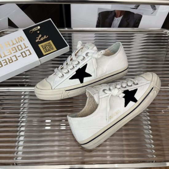 GGDB VSTAR2 Dirty Shoes SUPERSTAR Canvas high version Golden Goose Deluxe Brand Sneakers