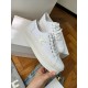 Celine White thick soled cowhide sports shoes Triumphal Arch casual single shoes