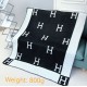 Hermes Air conditioned room blanket H-letter nap blanket