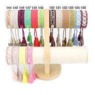 Dior letter bracelet tassel woven hand rope