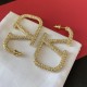 Valentino Full imitation diamond earrings