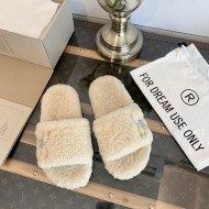 GGDB Anti slip and wear-resistant Lamb wool slippers