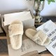 GGDB Anti slip and wear-resistant Lamb wool slippers