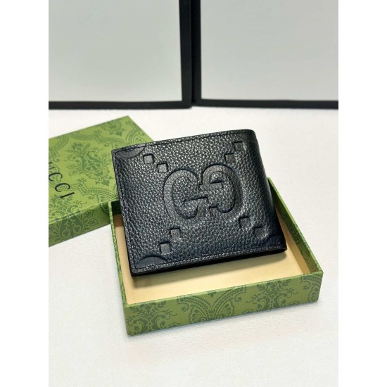 Gucci GG printed embossed wallet Personalized Charm Fashion Men's purse