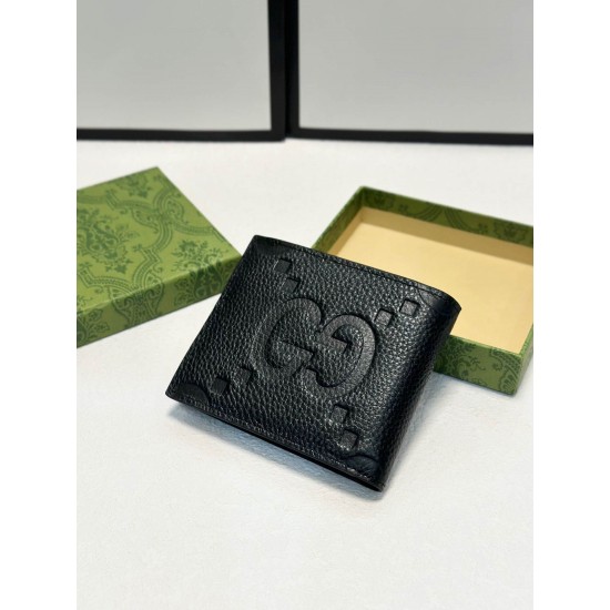 Gucci GG printed embossed wallet Personalized Charm Fashion Men's purse