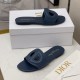 Dior CD letter pig nose design Flat bottomed/mid heeled slippers Spring and summer Leisure Club sandals