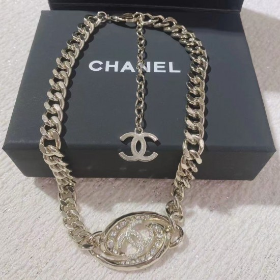 Chanel Double C Precision Crafts New Necklace