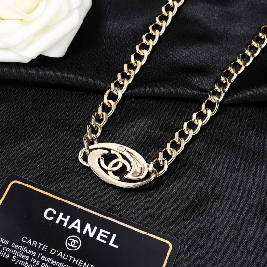 Chanel Double C Precision Crafts New Necklace