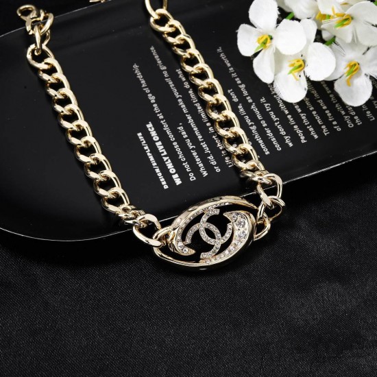 Chanel Double C Precision Crafts New Necklace