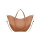 Polene bags Cyme Large capacity single shoulder mother bag, women's bag, underarm women's tote bag, simple cowhide handbag