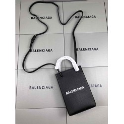 Balenciaga Leather shopping bag Mobile phone bag