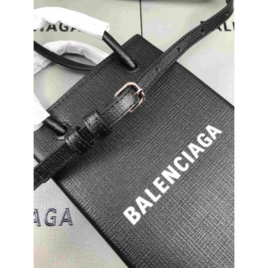 Balenciaga Leather shopping bag Mobile phone bag