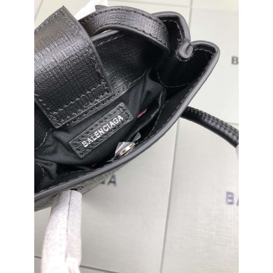 Balenciaga Leather shopping bag Mobile phone bag