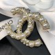 Chanel Classic and versatile high-end socialite 9 pearl brooch New temperament suit accessories chest flower pin