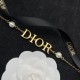 Dior letter pearl fashionable temperament bracelet