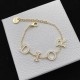 Dior letter pearl fashionable temperament bracelet