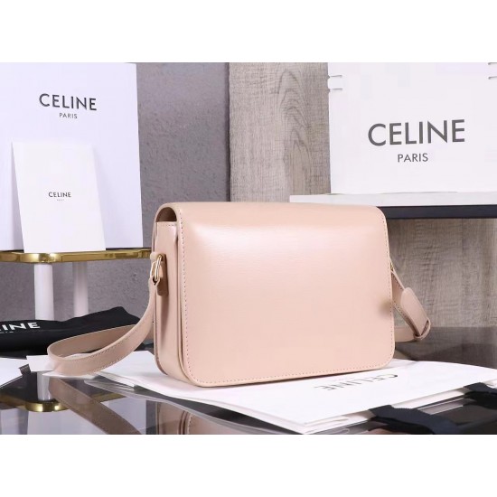 Celine AAAAA+  Quality LOGO Triumphal Arch Buckle classics shoulder bag