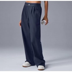 Alo High waisted women's yoga casual straight leg casual pants