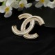 Chanel Vintage classic diamond studded brooch