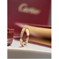 Cartier Double row diamond fashion ring