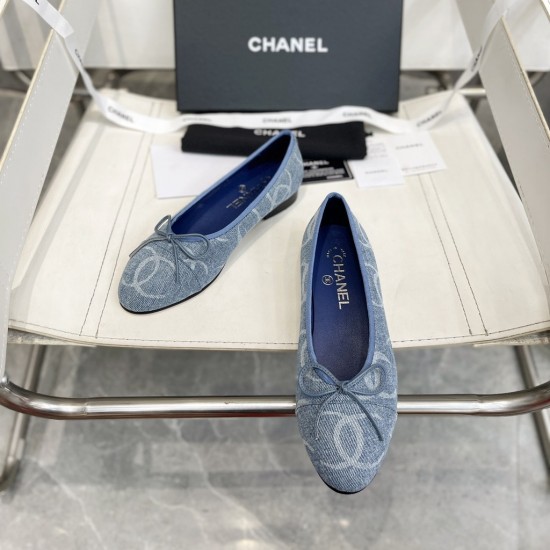 Chanel Classic Versatile Series Butterfly Flat Ballet Single Shoes