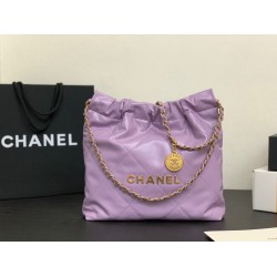 Chanel Shopping bag, single shoulder diamond grid chain 22 Bag , large capacity water bucket tote bag Shopping bag