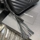 Saint Laurent Fashion Baita Tassel Shoulder Camera Diagonal Cross Small Square Bag