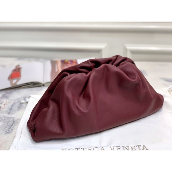 Bottega Veneta Smooth cowhide soft folding cloud The Pouch clutch