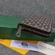 Goyard 4 layer Real leather zipper Long Wallet